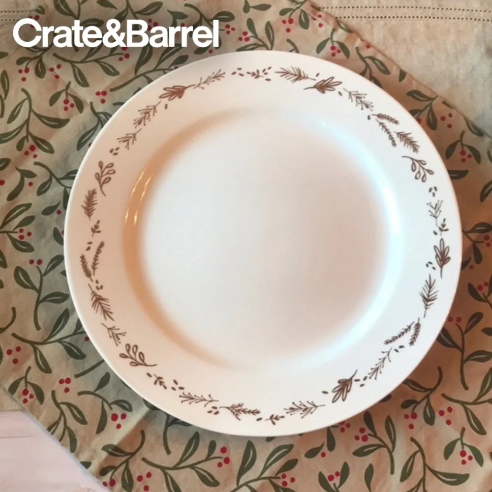 Crate & Barrel + Kelly Ventura Christmas Platter